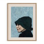 Karen-blixen-portraet-giclee-tryk