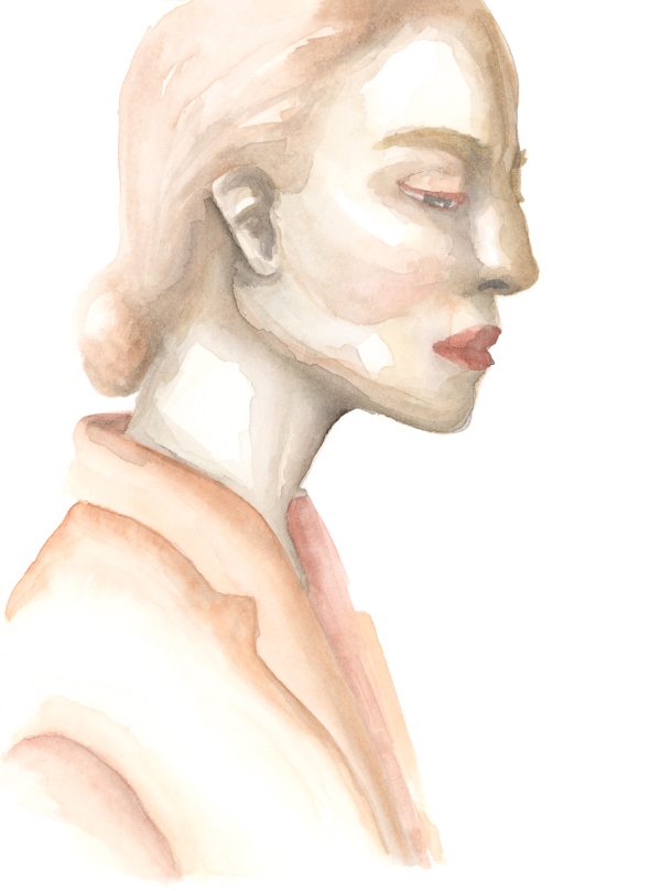 poster-watercolour-of-a-woman-in-profile