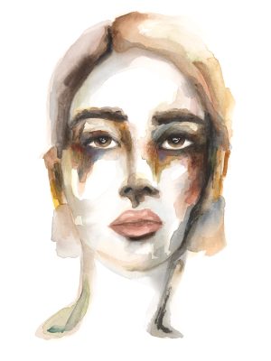poster-watercolour-of-a-sad-woman