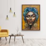 kunst-paa-vaeg-i-senneps-gule-farver