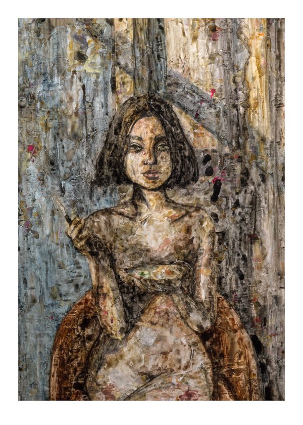 giclee-print-Woman-portrait-acrylic