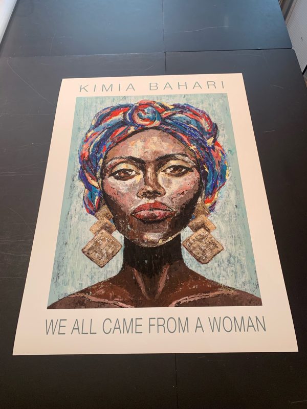 'We All Came From a Woman'<br> <br>Plakat<br> <br>Hvid - Image 4