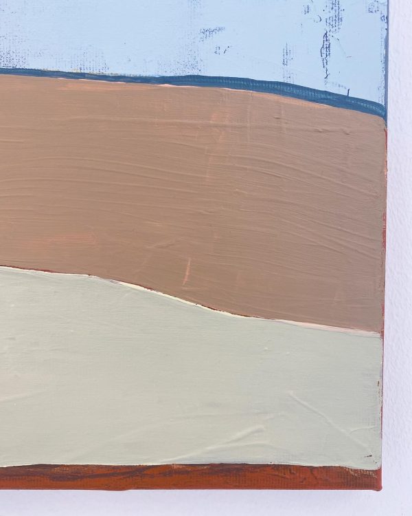 abstrakt-kubistisk-portraet-maleri-kvinde-ligger-ned-beige-lyseblaa-milde-toner