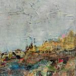 Abstrakt-natur-maleri-af-kimia-bahari-bjerge-og-groenne-marker