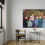 familie-portraet-af-generationer-af-kvinder-uden-ansigt-i-varme-gyldne-og-brune-toner