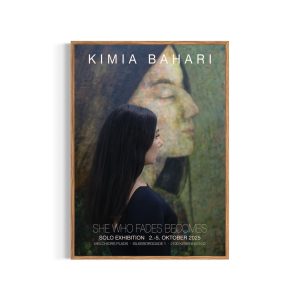 'She Who Fades Becomes'<br> <br>Signeret plakat