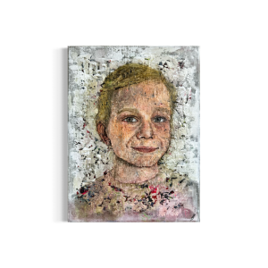 Portrætmaleri af dreng